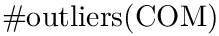 $\numoutliersCOM$